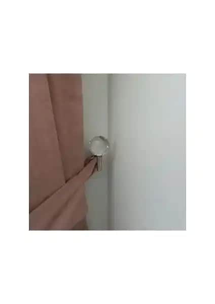 Mge Home Kristal Renso Fon Perde Bağlama Aparatı ile Dekoratif ve Kullanışlı Perde Çözümü