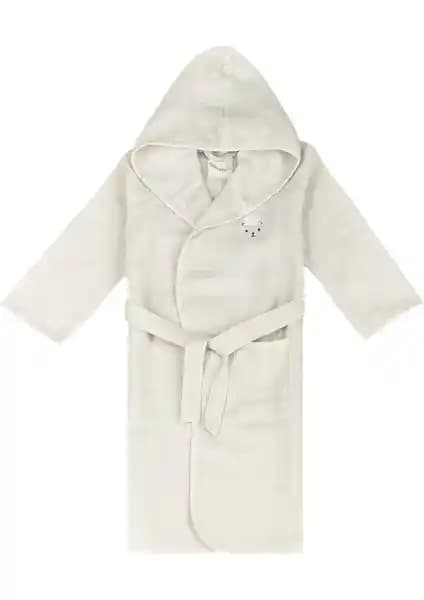 Miespiga Kuzu Çocuk Müslin Bornoz: Rahat ve Nefes Alabilir Banyo Sonrası Kıyafet