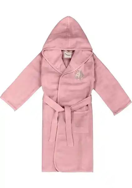 Miespiga Unicorn Çocuk Müslin Bornoz: Doğal ve Şık Tasarım ile Konforlu Kullanım