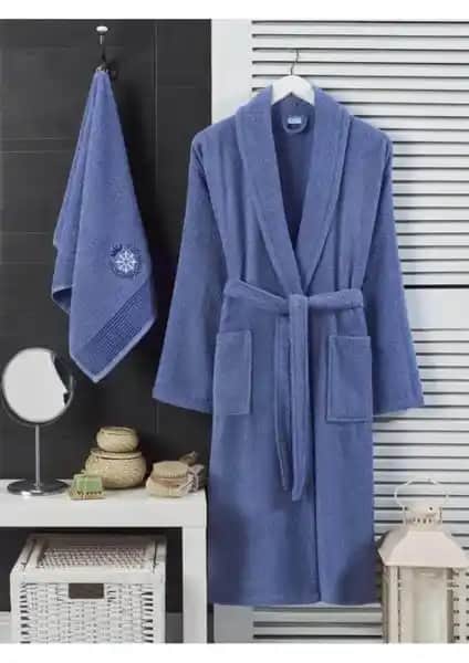 Mira Home Erkek Pamuklu Banyo Bornoz Takımı: Konforlu ve Şık Kullanım İçin Ideal Tercih