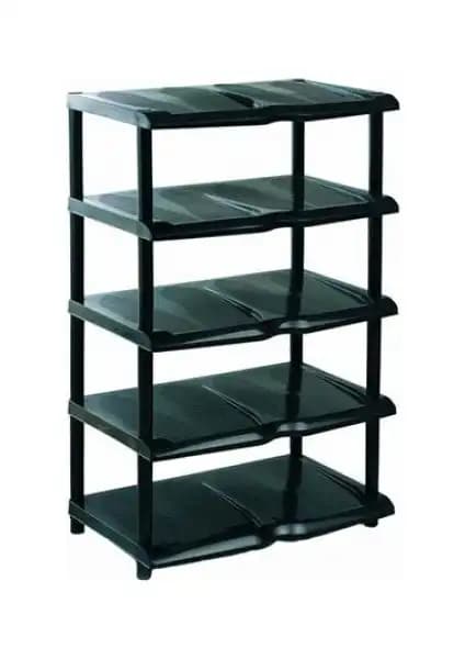 Modatools Ayakkabılık 5 Li Siyah 15539 ile Ev Dekorasyonunda Şıklık ve Pratiklik