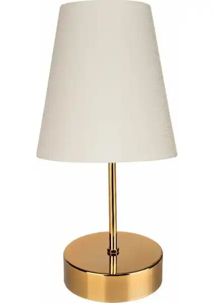 Modelight Estelya Abajur Gold - Krem Finlin Modern ve Şık Aydınlatma Çözümü