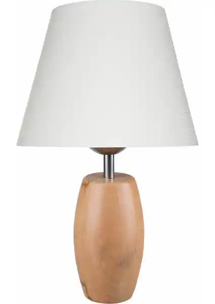 Modelight Kayın Ayak ve Beyaz Şapka Abajur ile Modern ve Şık Dekorasyon Çözümleri