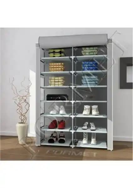 Modern Çok Amaçlı Bez Dolap Ayakkabılık Beyaz Pazar için Uygun Depolama Çözümü