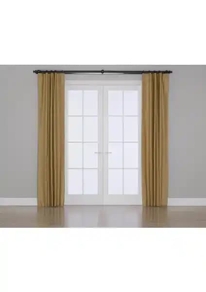 Modern Hardal Renk Gauze Blackout Perde ile Şıklık ve İşlevselliğin Buluşması