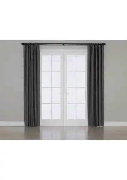 Modern Koyu Gri Blackout Perde: Yüksek Karartma ve Şık Tasarım Özellikleri