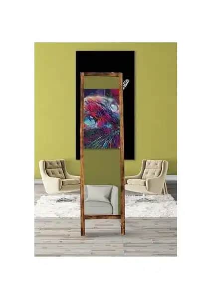 Modern ve Dayanıklı Ahşap Ayaklı Boy Aynası ile Mekanlarınızı Yenileyin