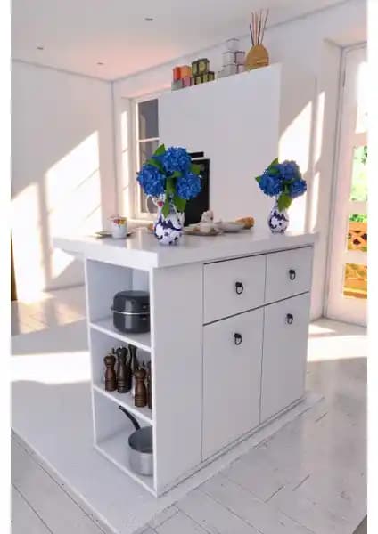 Moka Park AVM Şahin Çok Amaçlı Mutfak Adası ile Fonksiyonel ve Modern Mutfak Çözümleri