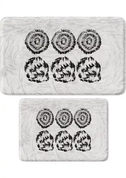 Monnhein 2'li Banyo Paspası Takımı Güvenlik ve Konfor Sunar