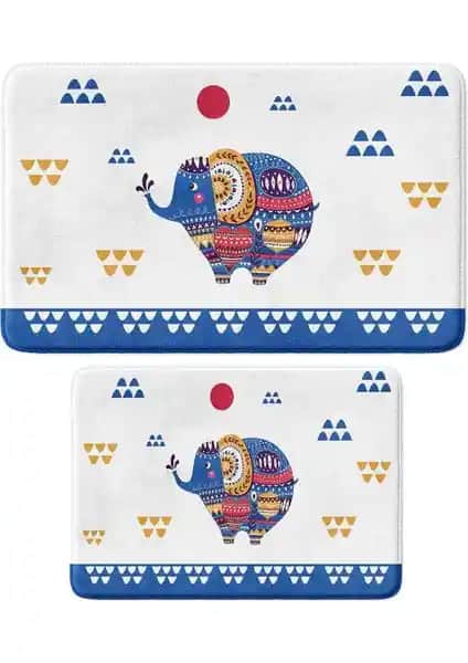 Monnhein Mikrofiber 2'li Banyo Paspası: Estetik Güvenlik ve Konfor Sunan Modern Tasarım