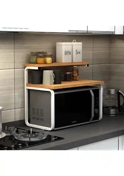 Mutfak Düzeninizi Geliştiren Metal Raflı Mikrodalga Fırın Standı Ürün Tanıtımı ve Özellikleri