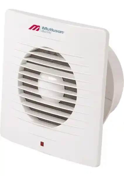 Mutlusan 12 cm Beyaz Banyo ve Tuvalet Aspiratörü: Güçlü ve Sessiz Havalandırma Çözümü