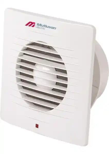 Mutlusan 12 cm Beyaz Banyo ve Tuvalet Aspiratörü: Güçlü ve Sessiz Havalandırma Çözümü