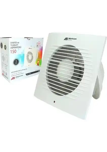 Mutlusan 150 Litrelik Banyo ve Tuvalet Aspiratörü Güçlü Performans ve Sessizlikle Tasarlandı