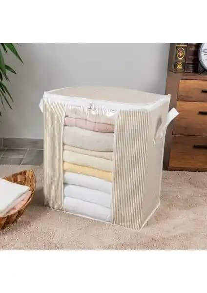 Nacarev Pencereli Çizgi Desen Baskılı Hurç ile Ev Düzeninizi Geliştirin