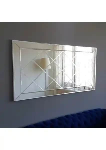 NeoStill Dekoratif Baklava Desenli Duvar Aynası: Modern ve Şık İç Mekan Dekorasyonu İçin İdeal