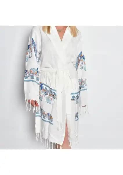 Nevin Acar Filli Bambu Peştemal Bornoz: Doğal ve Şık Tasarım ile Çok Yönlü Kullanım