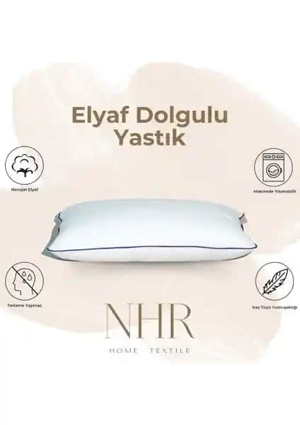 NHR Home Nano Jel Dolgulu Otel Yastığı ile Konfor ve Sağlık Odaklı Uyku Deneyimi