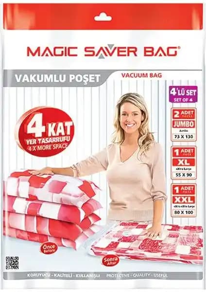 Nil Collection Macıg Silver Vakumlu Hurç ile Geniş Saklama Alanları ve Pratik Kullanım İmkanı