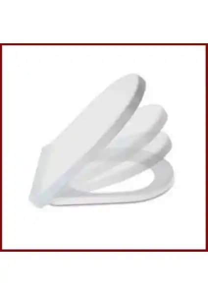 Nkp İnci Soft Close Yavaş Kapanan Amortisörlü Klozet Kapakları Modern ve Dayanıklı Tasarım