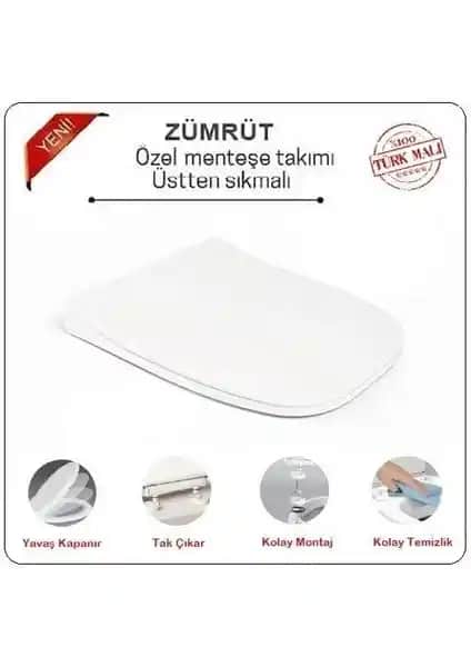 Nkp Nkp Slim Kare Yavaş Kapanır Klozet Kapağı Zümrüt Ürün İncelemesi ve Özellikleri