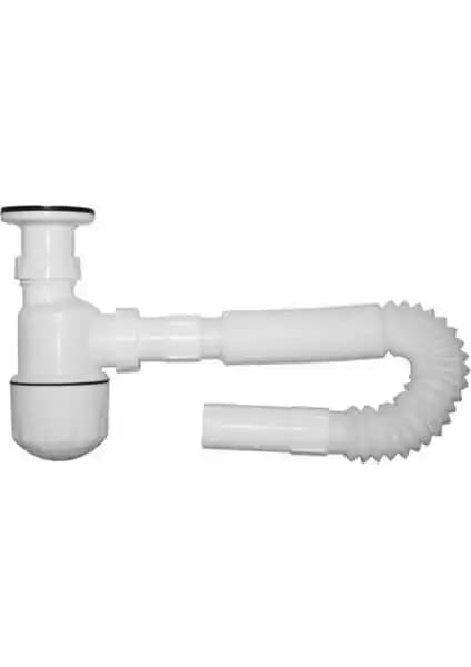 Nova Taslı Körüklü Lavabo Sifonu: Modern Tasarım ve Dayanıklı İşlevsellik