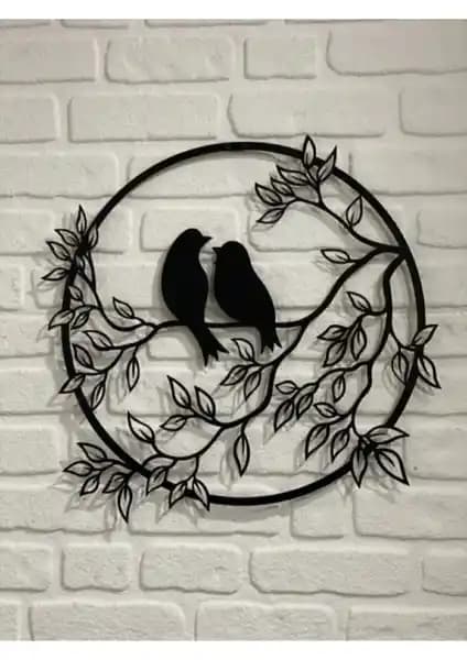 Numa Concept Serçe MDF Tablo Modern ve Şık İç Mekan Dekorasyon Unsuru