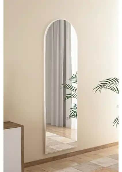 Nysamo Beyaz Antre ve Koridor Duvar Aynası Modern Tasarım ve Dayanıklı Malzeme ile