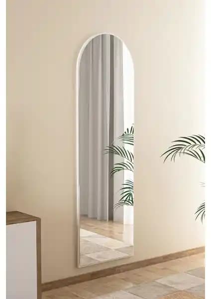 Nysamo Beyaz Antre ve Koridor Duvar Aynası Modern Tasarım ve Dayanıklı Malzeme ile