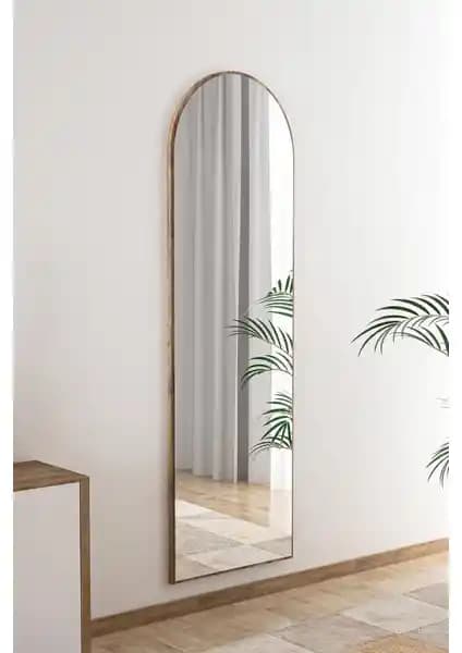 Nysamo Ceviz Antre Koridor Konsol Duvar Aynası Modern ve Şık Tasarım Özellikleri