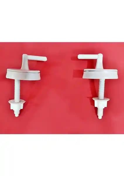 On2 Plastik Ayarlı Klozet Kapağı Montaj Vidası Seti Güvenli ve Ekonomik Çözüm