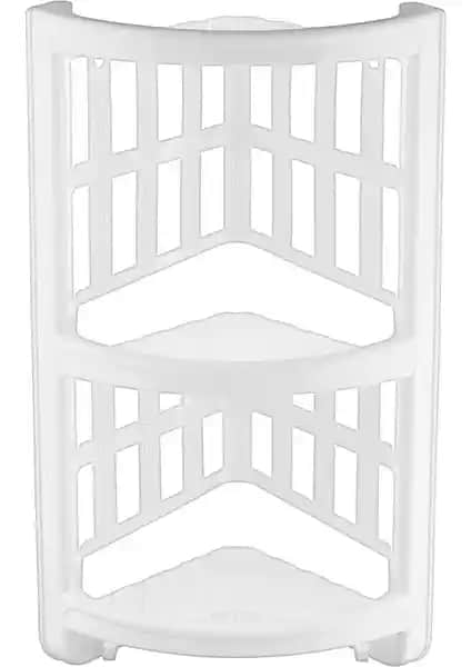 Organizers Banyo Köşeliği Beyaz: Çok Amaçlı Dar Alan Depolama Çözümü