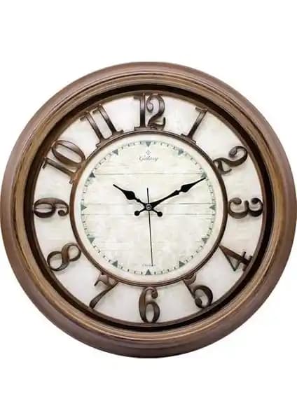 Oyks Galaxy Duvar Saati Kabartma Rakamlı Modern Tasarım ve Dayanıklılık