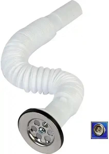 Özbest Orjinal Lux Körüklü Sifon: Dayanıklı, Esnek ve Hijyenik Lavabo Çözümü