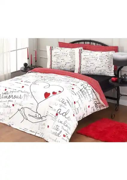 Özdilek Fall In Love Sevgililer Günü Romantik Nevresim Takımı 240x260 cm