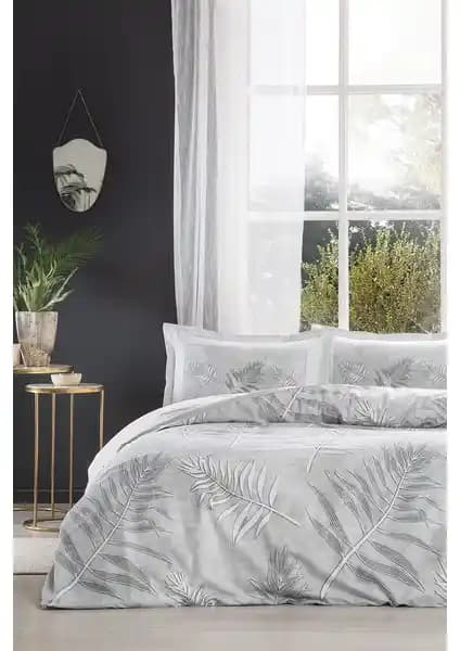 Özdilek Frunze Çift Kişilik Fitted Çarşaflı Nevresim Takımı - Şık ve Fonksiyonel Yatak Seti