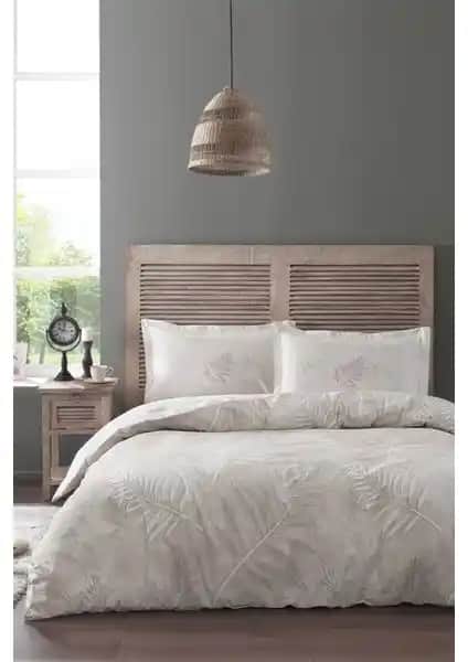 Özdilek Frunze Çift Kişilik Nevresim Takımı Kahverengi: Şıklık ve Konfor Sunan Yatak Odası Dekoru