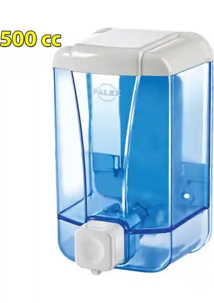 Palex Şeffaf Mavi Sıvı Sabun Dispenseri: Estetik ve Fonksiyonellik Bir Arada