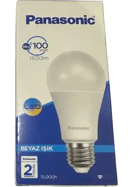 Panasonic 14W (100W) 6500K Beyaz Işık E27 LED Ampul: Yüksek Performans ve Enerji Verimliliği