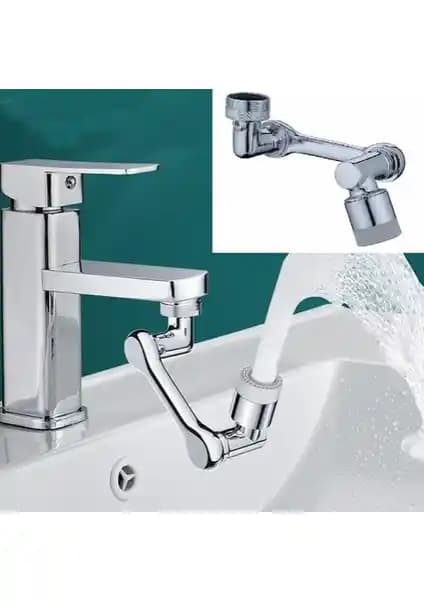 Paoss 1080 Derece Dönebilen Robotik Kol Musluk Başlığı Özellikleri ve Kullanım Avantajları