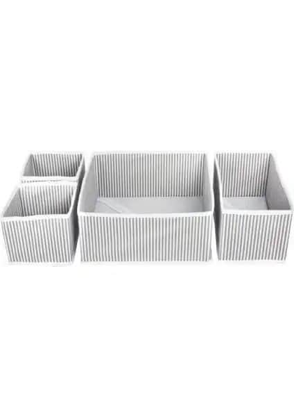 Pazar Kapısı 4'lü Çekmece Düzenleyici ile Ev ve Ofisinizde Pratik Organizasyon