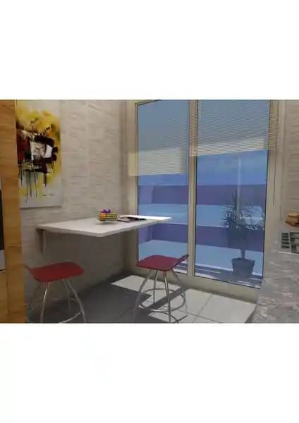 Peak Dizayn Bmd Duvara Monte Masa: Alan Tasarrufu Sağlayan Modern ve Pratik Çözüm