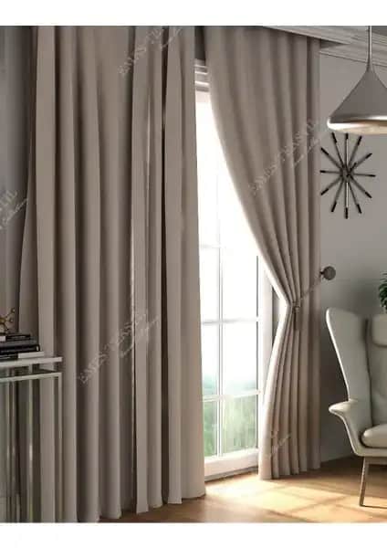 Perde Pendik Bej Blackout: Modern ve Fonksiyonel İç Mekan Perdesi Çeşidi