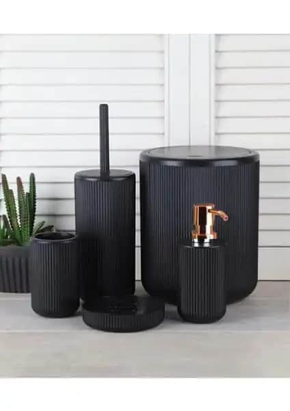 Perotti Aknur-Dante 5 Parça Banyo Seti Modern ve Şık Tasarım ile Dayanıklı Kullanım