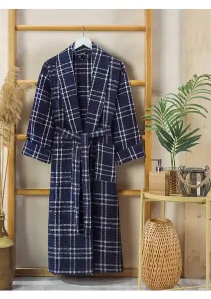 Philippus Erkek Yazlık Pike Ekose Şalyaka Bornoz Özel Tasarım ve Yüksek Kalite Özellikleri