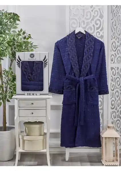 Philippus Vespira Erkek Şalyaka Kutulu Bornoz Üstün Konfor ve Şıklık Sunar