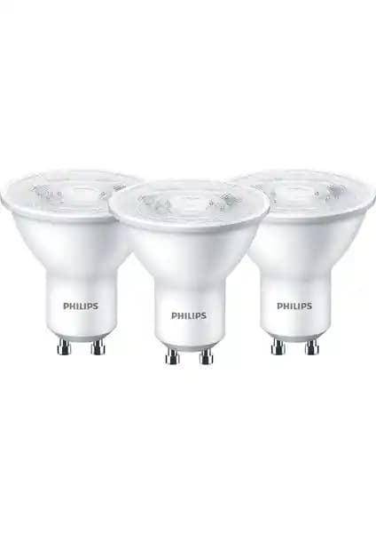 Philips 3.2W Essential GU10 LED Ampul 40W Eşdeğeri, Enerji Verimli ve Uzun Ömürlü Aydınlatma