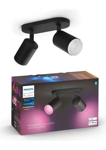 Philips Hue Fugato Akıllı LED Spot Lambası Modern Yaşam Alanları İçin Uygun