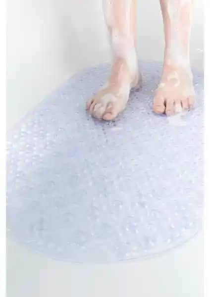 Pimula Home Süper Kaydırmaz Silikon Banyo Paspası Güvenli ve Konforlu Kullanım için