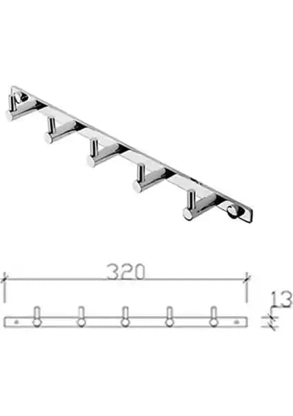 Prima 5'li Askılık Seti Modern ve Dayanıklı Banyo Aksesuarı Ürün Özellikleri ve Kullanım Rehberi